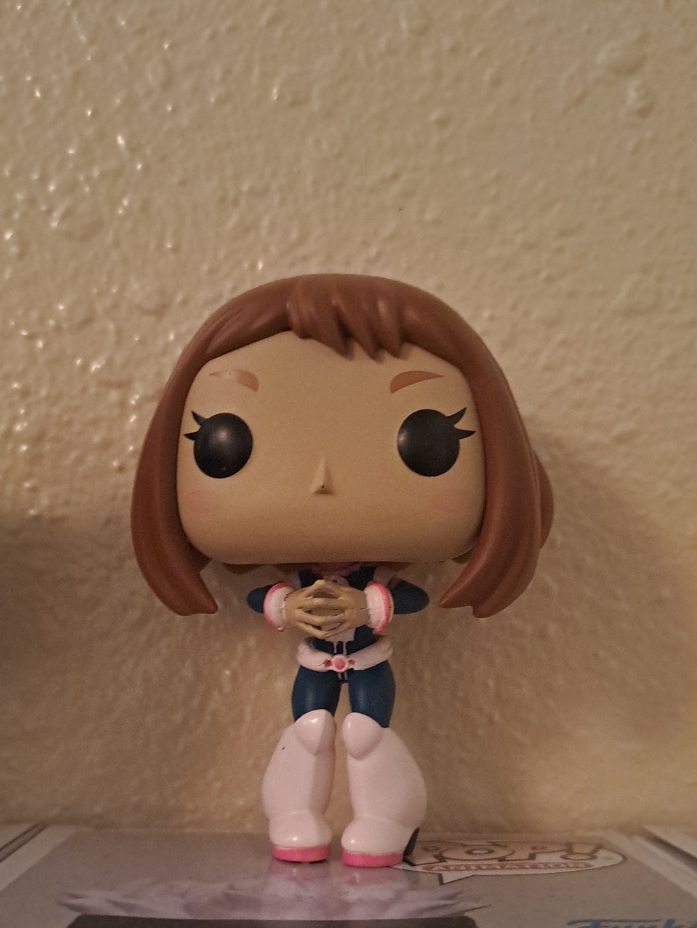 Funko Ochaco Uraraka Pop! - Brown Hair, Pink and Navy Outfit